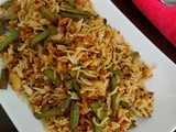 Cluster Beans Rice