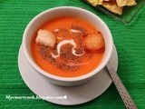 Homemade tomato soup