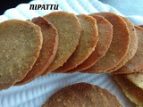 Nipattu/rice crackers