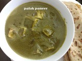 Palak paneer