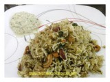 Pudhina Pulav/Mint Rice