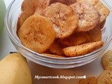 Raw banana masala chips