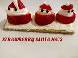 Strawberry santa hats