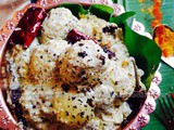 Bhapa Aloo Recipe / Steamed Potatoes In Mustard Coconut Sauce Recipe ~ Just Recipes
