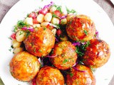 Garbanzo Beans, Apricot, Dill Meatballs Recipe | Vegan Meatballs | Kabuli Chana, Khubani, Suva Meatballs Recipe