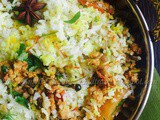 Keema / Qeema, Sabut Malka Masoor, Methi Biryani / Chicken Mince, Whole Red Lentils, Green Fenugreek Biryani ~ My Ode To The Ingenious Chef Sara Riaz
