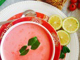 Thai Beetroot Coconut Soup Recipe ~ Pink For October Series