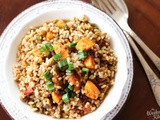 Brown Rice & Lentil Pilaf