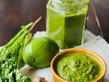 Coriander and Raw Mango Chutney