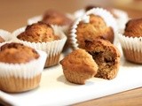 Eggless Sugarfree Banana muffins