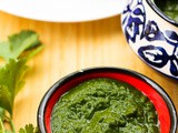 Green Chutney (Coriander & mint dip)