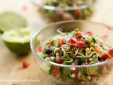 Quick & Healthy Moong dal sprouts salad