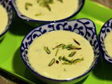 Saffron and Pistachio Milk Pudding