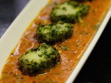 Shaam Savera (Spinach kofta curry)