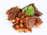 Slow-cooked Moroccan Lamb with chickpeas and apricots
