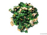 Spinach mushroom stir fry