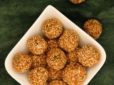 Til ke Laddu | Indian sweet Sesame ball