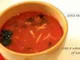 Tomato Curry Leaves Soup