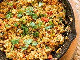 Vegan Tofu Scramble | Tofu bhurji