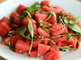 Watermelon and Arugula Salad