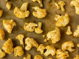 Zesty lemon roasted cauliflower