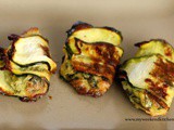 Zucchini wrapped Spanakopita – gluten-free & flourless