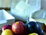 Plum crumble