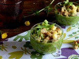 Sorrel, kiwi and cucumber gazpacho…and April greens in Corréze