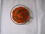 Flaxseeds Chutney Pudi