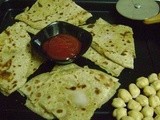 Kabuli Chana Dal Stuffed Parata