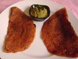 Mixed Vegetable Dosa - a Pink Dosa