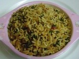 Palak Chitranna or Spinach Rice