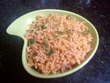 Tomato Pulao or Tomato Rice