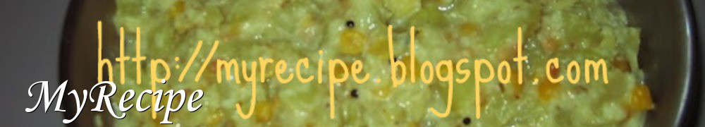 Very Good Recipes - MyRecipe