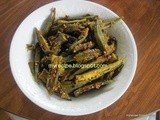 Bhindi Fry (Okra Fry)