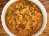 Cauliflower, carrot, beans and peas Bhaji