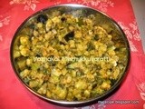 Vazhakai Mezhukkuvaratti (Banana Curry)