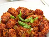 Gobi Manchurian | Cauliflower Manchurian (Dry)