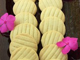 Melting moments – Eggless butter cookies
