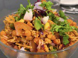 Eat the Rainbow: Zesty Noodle Bhel with an Explosion of Vegetables