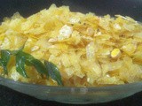 How to make Gujarati Papad Poha