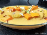 Instant Mango Rasmalai