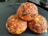 Non Fried Sabudana vada in Appam Maker