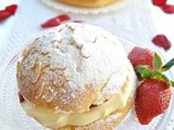 Tarte Tropézienne aka Laskiaispulla – Sweet bun for Shrove Tuesday