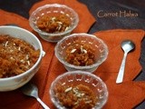 Carrot Halwa (without khoya)