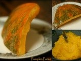How to make Pumpkin Puree? [Stove-top method]