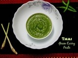 How to make Thai Green Cury Paste? | Simple Thai Cooking
