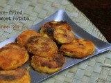 Pan-fried Sweet Potato | Kananga Phodi | Konkani Dish