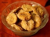 Phenori | Sugar-coated Spiral Crispies | Konkani dessert