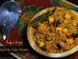 Quick-fix Kadai Biryani (without pressure cooker) | Ready in 30 mins